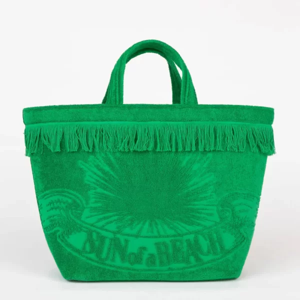 SUN OF A BEACH Oversized Beach Bag (Διαστάσεις: 60 x 38εκ.) BB/WAS-Wasabi Green