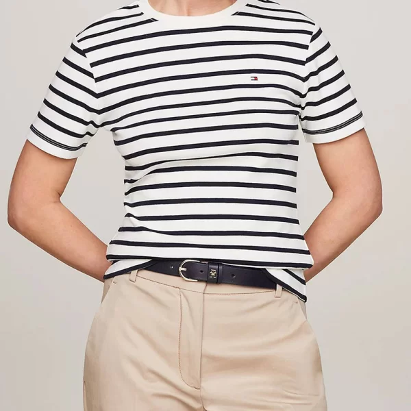 TOMMY HILFIGER NEW SLIM CODY C-NK SS WW0WW40587-0FA Multi