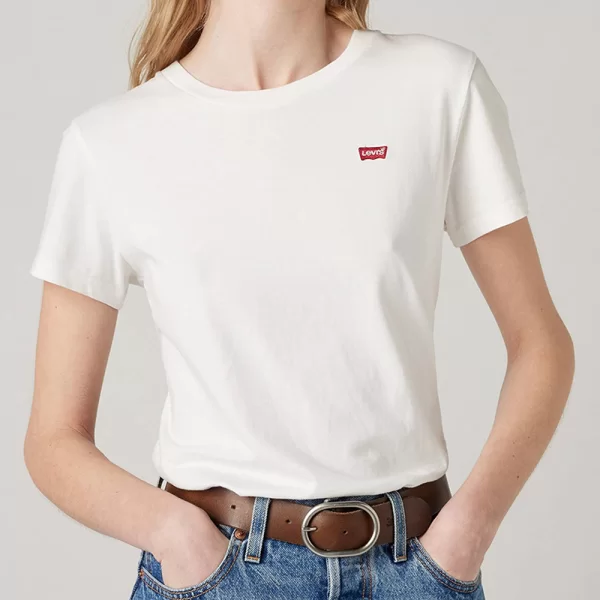 LEVIS PERFECT TEE 39185-0006-0006 White