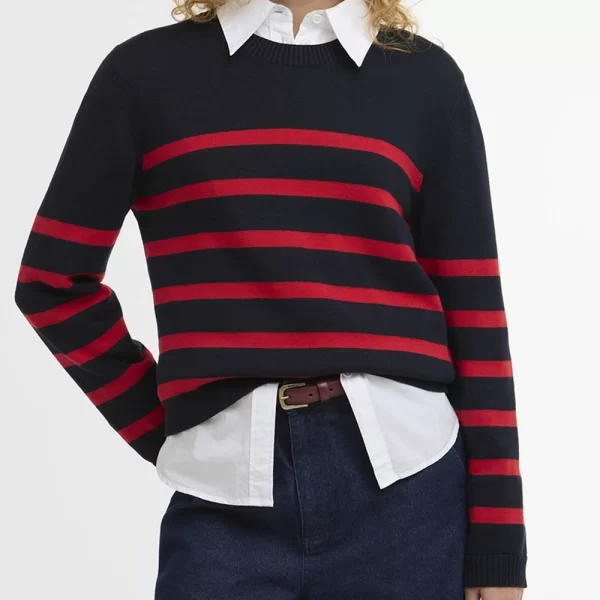 BARBOUR ΠΛΕΚΤΟ LKN1762-BRNY58.2 NavyBlue