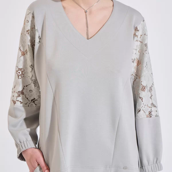 BILL COST ΜΠΛΟΥΖΑ 10-240060-0-ΓΚΡΙ Gray