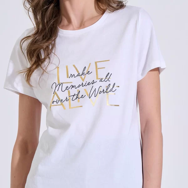 BILL COST BILL COST ΜΠΛΟΥΖΑ 10-120711-0-ΛΕΥΚΟ White