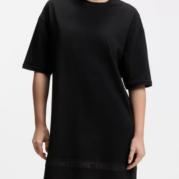 HUGO MESH LOGO NIGHTY 10277442 01 50561598-001 Black