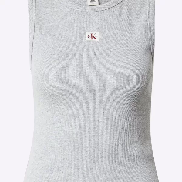 CALVIN KLEIN JEANS A - WVN LBL 2X2 CTTN LV047C201G-P4P LightGray