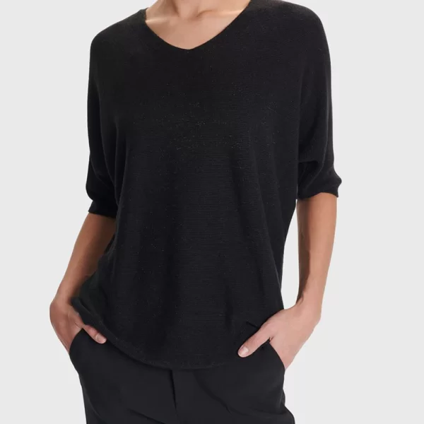 Ale ALE ΜΠΛΟΥΖΑ 8P17237-MAYRO Black