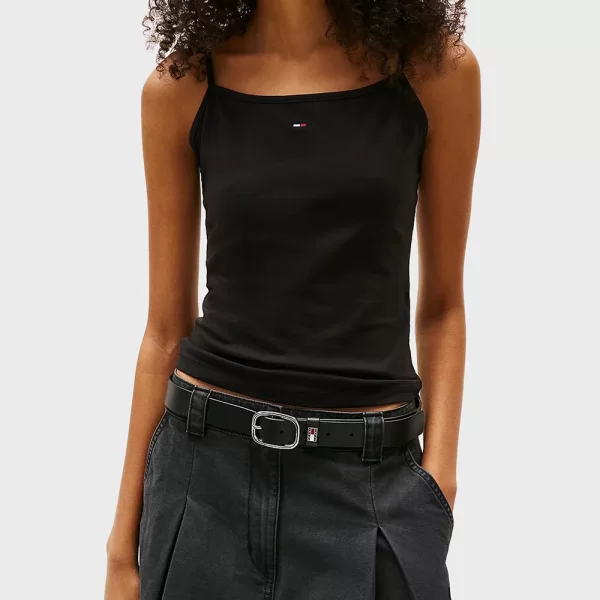 TOMMY JEANS TJW ESSENTIAL STRAP TOP EXT DW0DW20675-BDS Black
