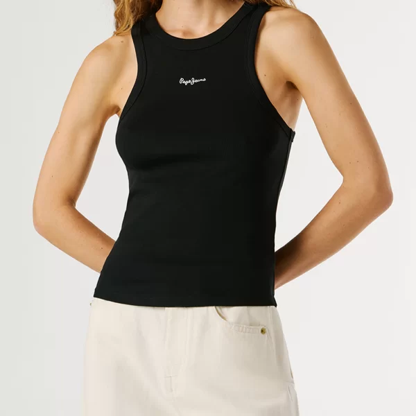 PEPE JEANS ESSENTIALS MARIAN ΜΠΛΟΥΖΑ ΓΥΝΑΙΚΕΙΟ PL506035-999/BLACK Black