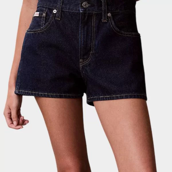 Calvin Klein CALVIN KLEIN JEANS ARCHIVE MINI SHORT TRUE INDIGO LV047F768G-GWI DenimDarkBlue
