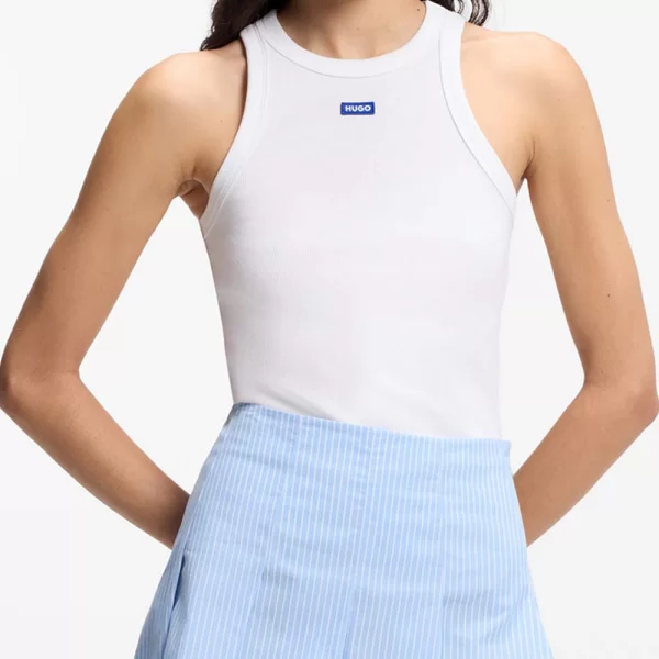 HUGO Easy Tank_B 10257055 01 50508857-100-100 White