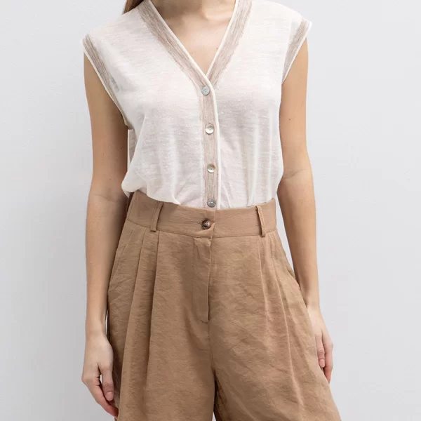 TOI&MOI ΠΛΕΚΤΗ ΖΑΚΕΤΑ 70-4954-126-1002 Ecru