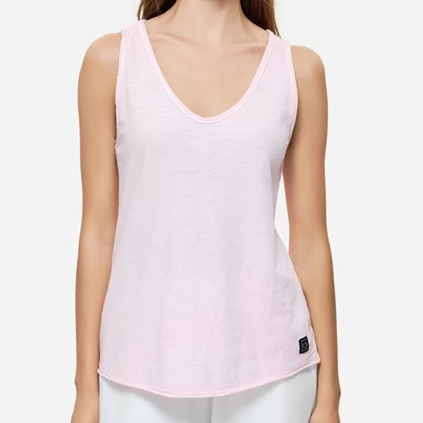 DIRTY LAUNDRY Tank Top DLWT000126-Bubblegum LightPink