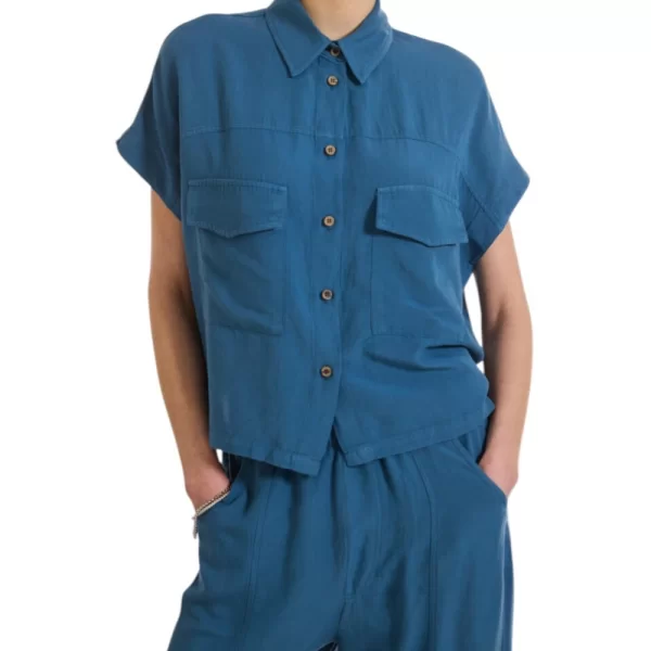 NAMASTE ΠΟΥΚΑΜΙΣΟ GORDON_1 SS0426032-RAF Blue