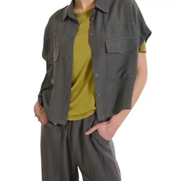 NAMASTE ΠΟΥΚΑΜΙΣΟ GORDON_1 SS0426032-GREY DarkGray