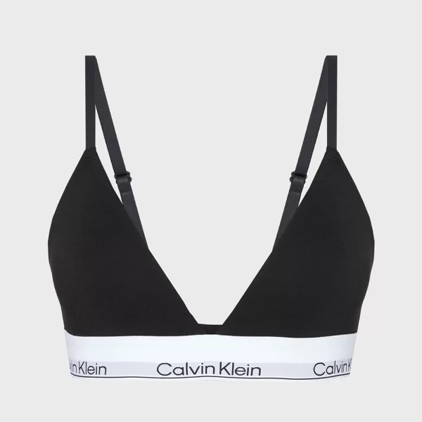 CALVIN KLEIN JEANS LIGHTLY LINED TRIANGLE LV00QF8498-UB1 Black