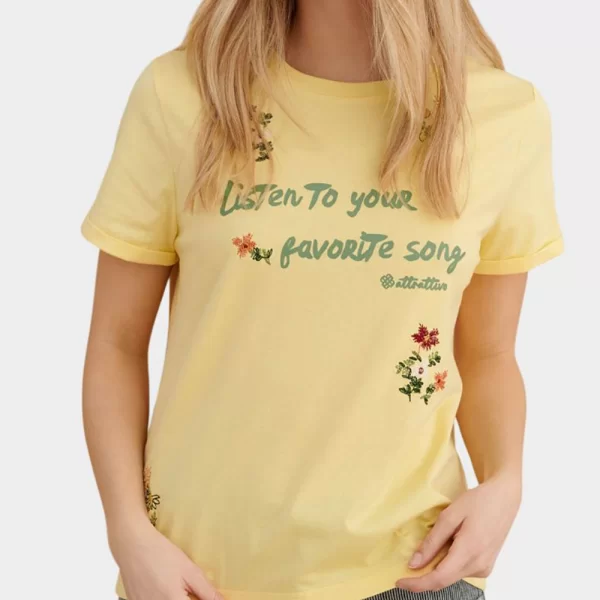 ATTRATTIVO ΜΠΛΟΥΖΑ 9923148-KITRI Yellow