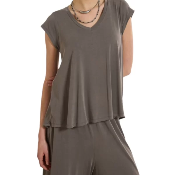 NAMASTE ΜΠΛΟΥΖΑ ARLUNA SS0726006-GREY DarkGray