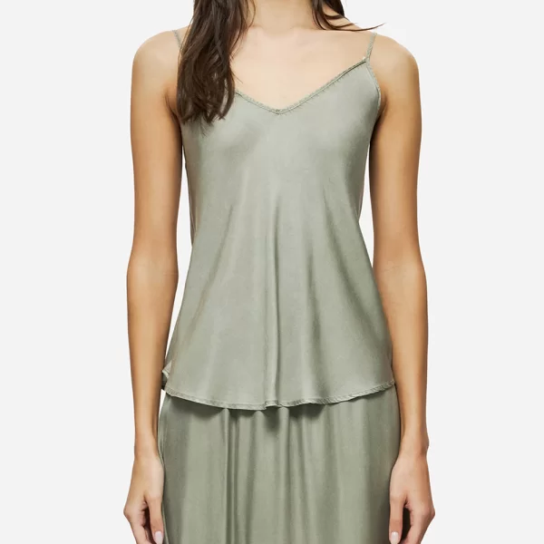 DIRTY LAUNDRY STRAPPY TOP DLWWT000010-VINTAGE GREIGE Gray