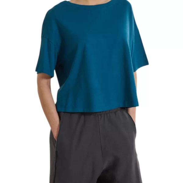 NAMASTE ΜΠΛΟΥΖΑ ELANAI SS0726011-PETROL Petrol