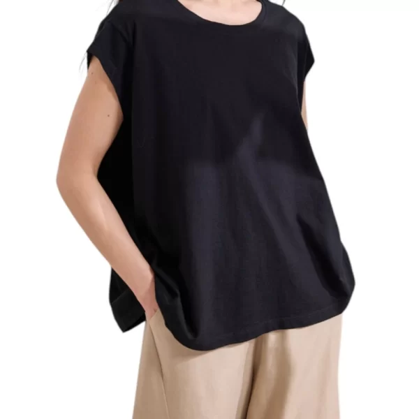 NAMASTE ΜΠΛΟΥΖΑ SS0726010-BLACK Black