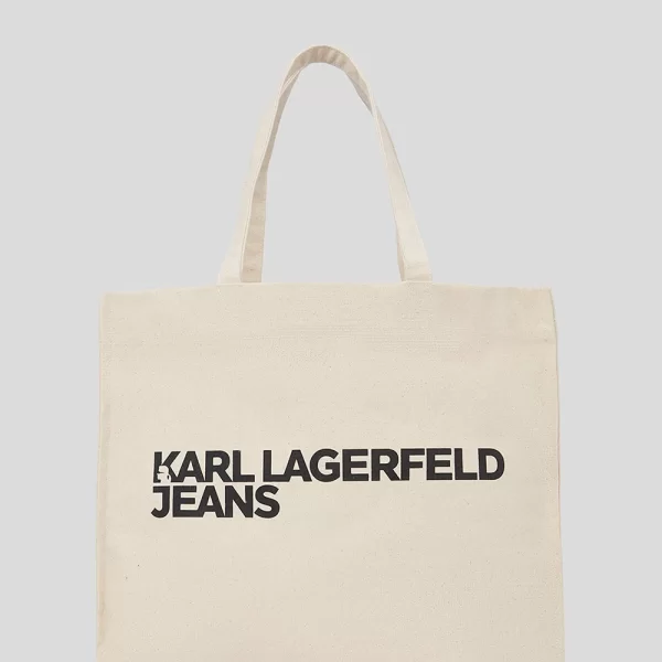KARL LAGERFELD JEANS KLJ EW LOGO SHOPPER A1W50002-106 Biege