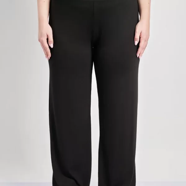 PARABITA Παντελόνι ελαστικό σε ίσια γραμμή 002310206810-002 Black