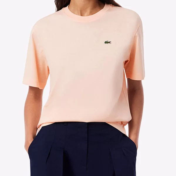 LACOSTE ΜΠΛΟΥΖΑ ΚΜ TEE-SHIRT SS 3TF7215-BIG LightCoral