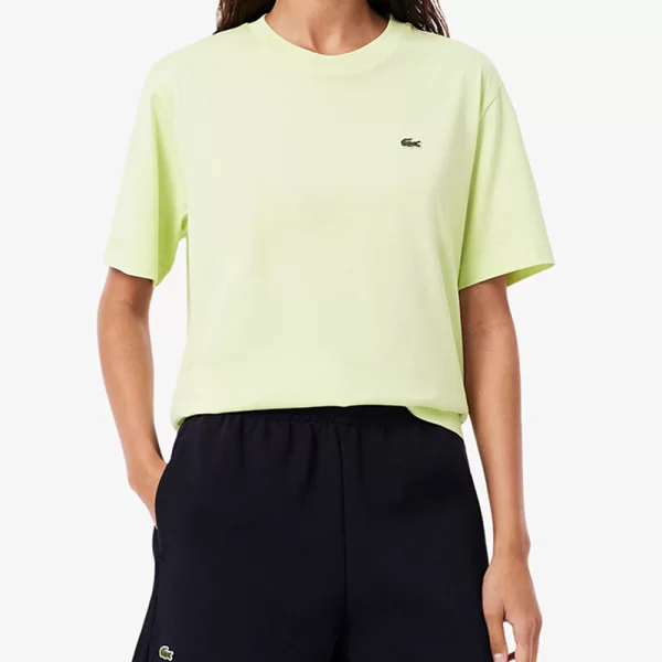 LACOSTE ΜΠΛΟΥΖΑ ΚΜ TEE-SHIRT SS 3TF7215-BIC LightGreen