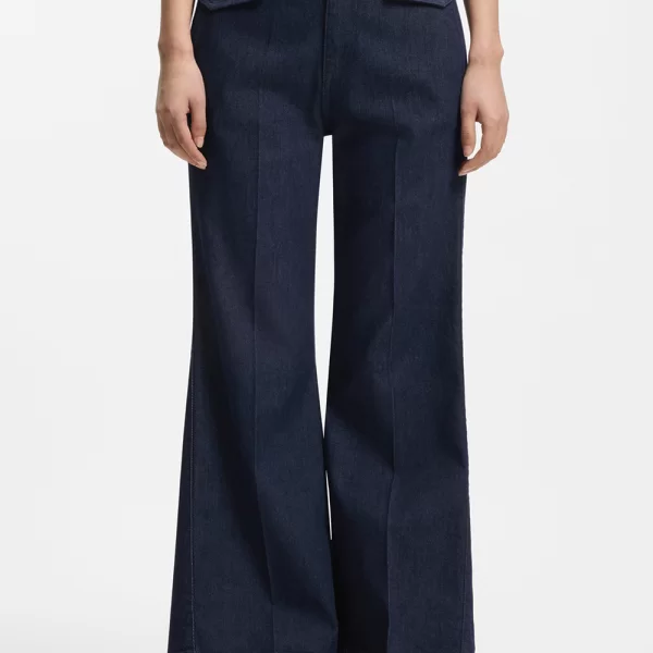 BOSS ROSALYA-FLARE 10276974 01 50552627-401 DenimDarkBlue