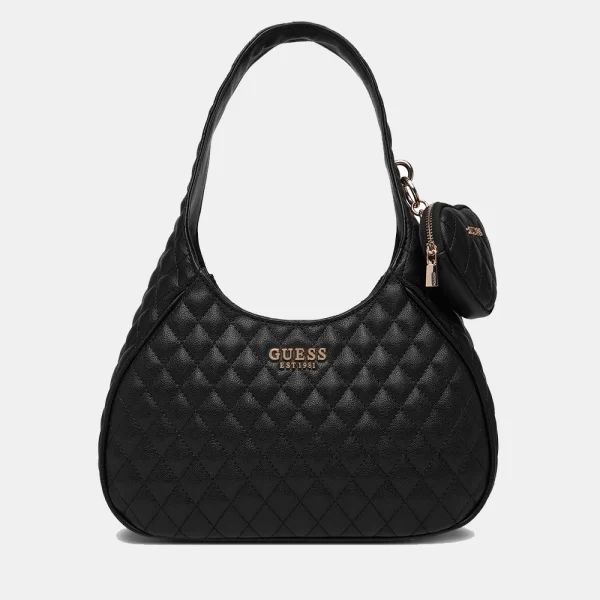 GUESS ATABEY HOBO ΤΣΑΝΤΑ ΓΥΝΑΙΚΕΙΟ HWQG9894010-BLA Black