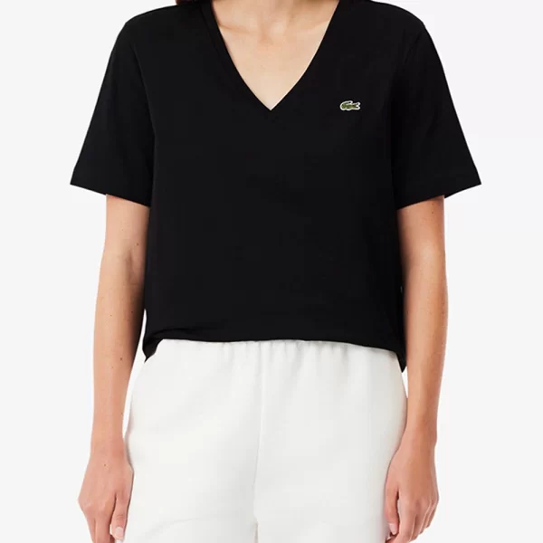 LACOSTE ΜΠΛΟΥΖΑ ΚΜ TEE-SHIRT SS 3TF7300-031 Black
