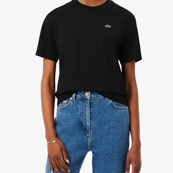 LACOSTE ΜΠΛΟΥΖΑ ΚΜ TEE-SHIRT SS 3TF7215-031 Black