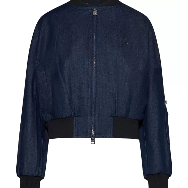 SILVIAN HEACH JACKET DENIM RANK GPP26018GB-DENIM BLUE DARK DenimDarkBlue