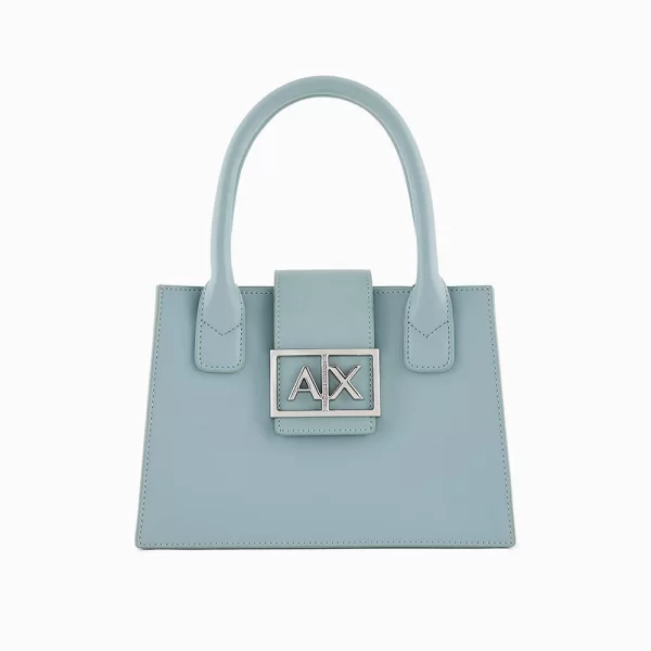 ARMANI EXCHANGE SHOPPING BAG (Διαστάσεις: 22 x 9.5 x 14.4εκ.) XW000306AF12039-U8027 Turquoise