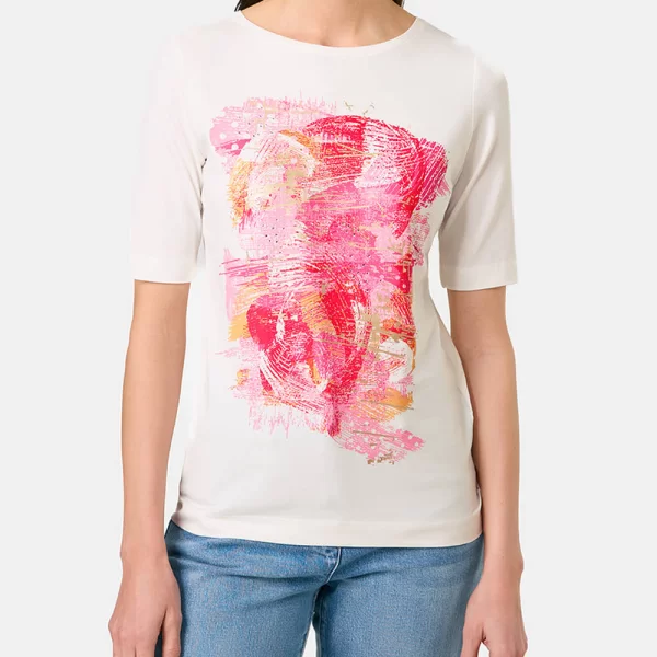 GERRY WEBER T-SHIRT 3/4 SLEEVE 570231-35003-03010 Multi