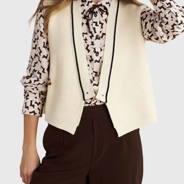 Attrattivo ATTRATTIVO ΓΙΛΕΚΟ 9922248-EKROY OffWhite