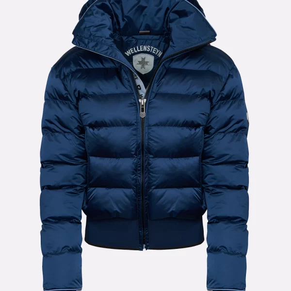 WELLENSTEYN Jacket BSQU-1024-Oceanblue SteelBlue