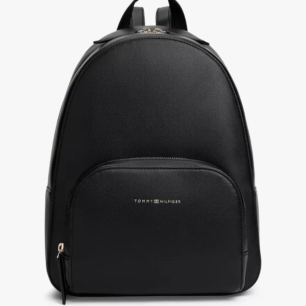 TOMMY HILFIGER TH LOGO BACKPACK AW0AW18118-BDS Black