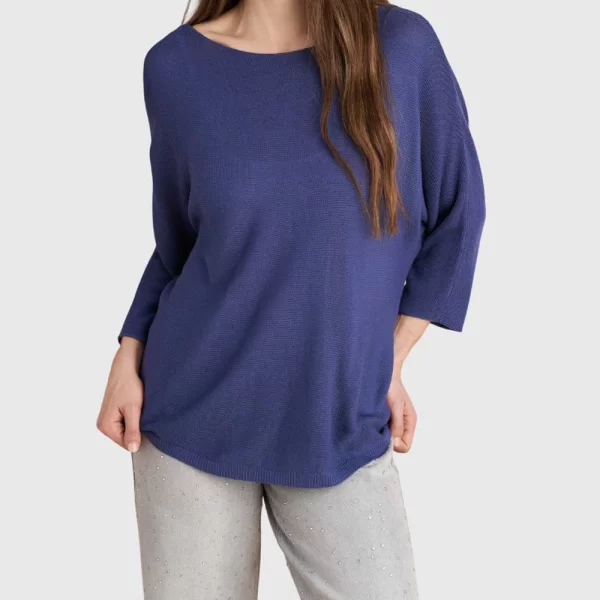 ATTRATTIVO ΜΠΛΟΥΖΑ 9P23393-MPLE Blue