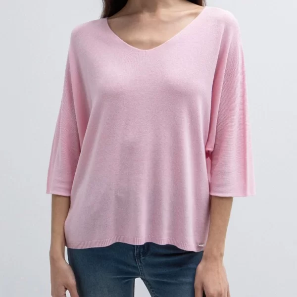 TOI&MOI ΠΛΕΚΤΗ ΜΠΛΟΥΖΑ 70-4949-126-365 Pink