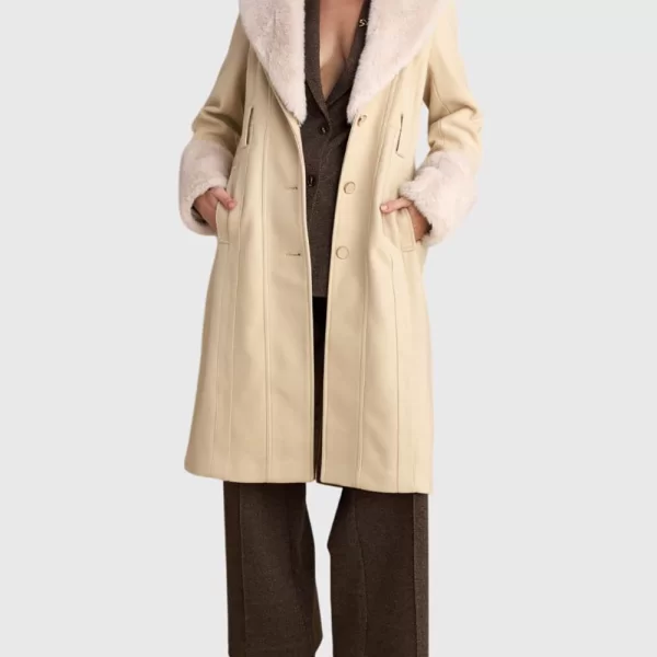 ATTRATTIVO ΠΑΛΤΟ 9921782-VANIL Cream