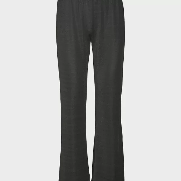 VERO MODA VMKANVA HW PANT JRS GA 10296871-BlackBLACK LUREX TotalBlack