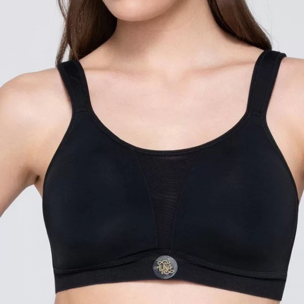 Luna LUNA FlexPro sporty big size bra 5301-02 Black