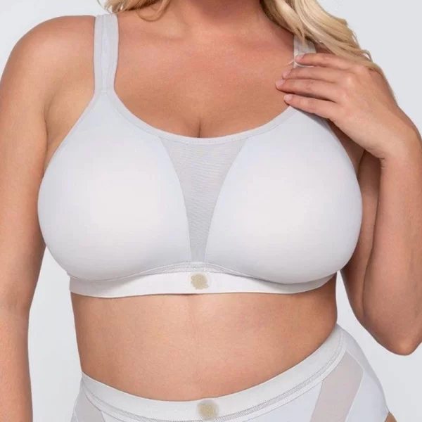 Luna LUNA FlexPro sporty big size bra 5301-117 Gray