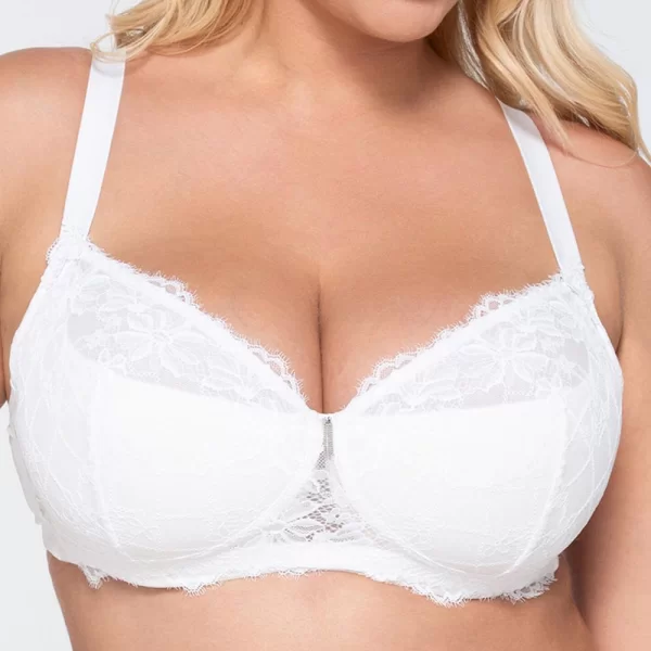 LUNA Venus wired big size balconette 15502-01 White