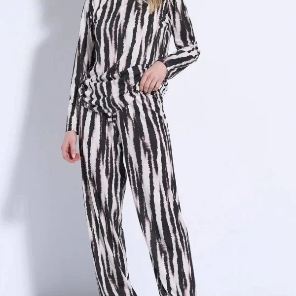 JEANNETTE ΠΥΖΑΜΑ ΛΑΙΜΟΚΟΨΗ J8133-ΤΥΠΟΣ Multi