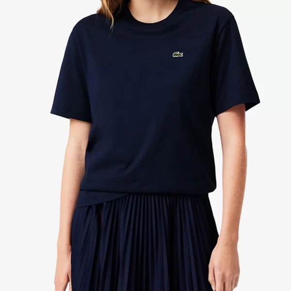LACOSTE ΜΠΛΟΥΖΑ ΚΜ TEE-SHIRT SS 3TF7215-166 DarkBlue