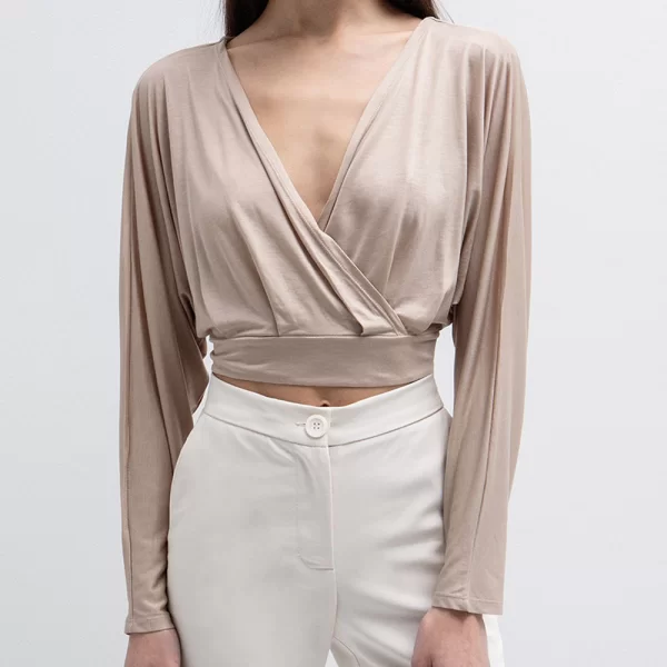 Toi & moi TOI&MOI ΜΠΛΟΥΖΑ 80-6723-126-325 Biege