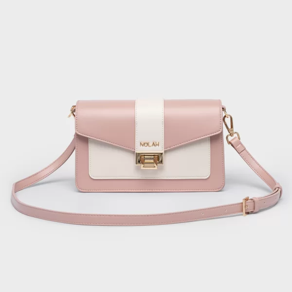 NOLAH ΓΥΝΑΙΚΕΙΑ ΤΣΑΝΤΑ DANNY PINK-CREAM