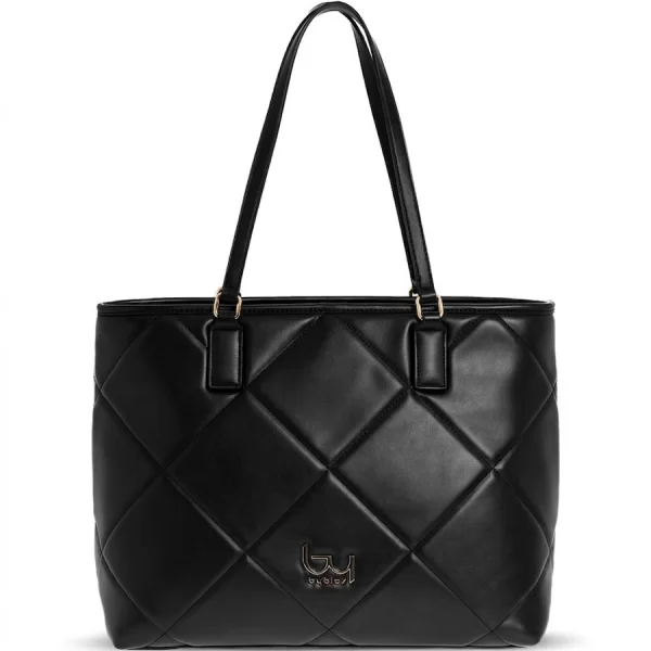 BYBYBLOS μαύρη τσάντα ώμου DORADO 35B04