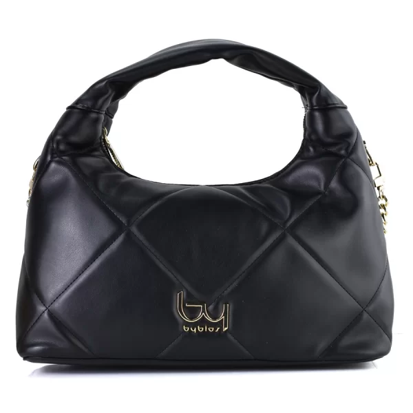 BYBYBLOS μαύρη τσάντα DORADO 35B08